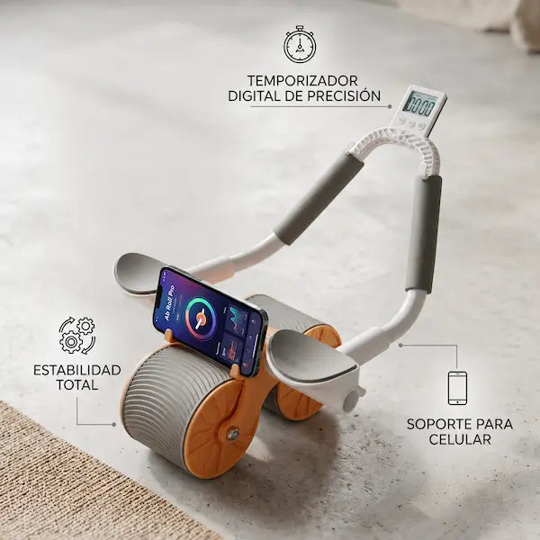 Rodillo Abdominal PRO 4 en 1
