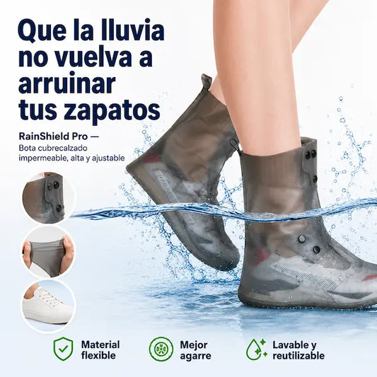 RainShield Pro — Bota cubrecalzado impermeable