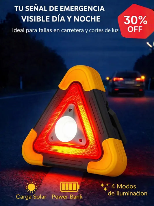 ⚠️TRIÁNGULO LED DE EMERGENCIA🚨